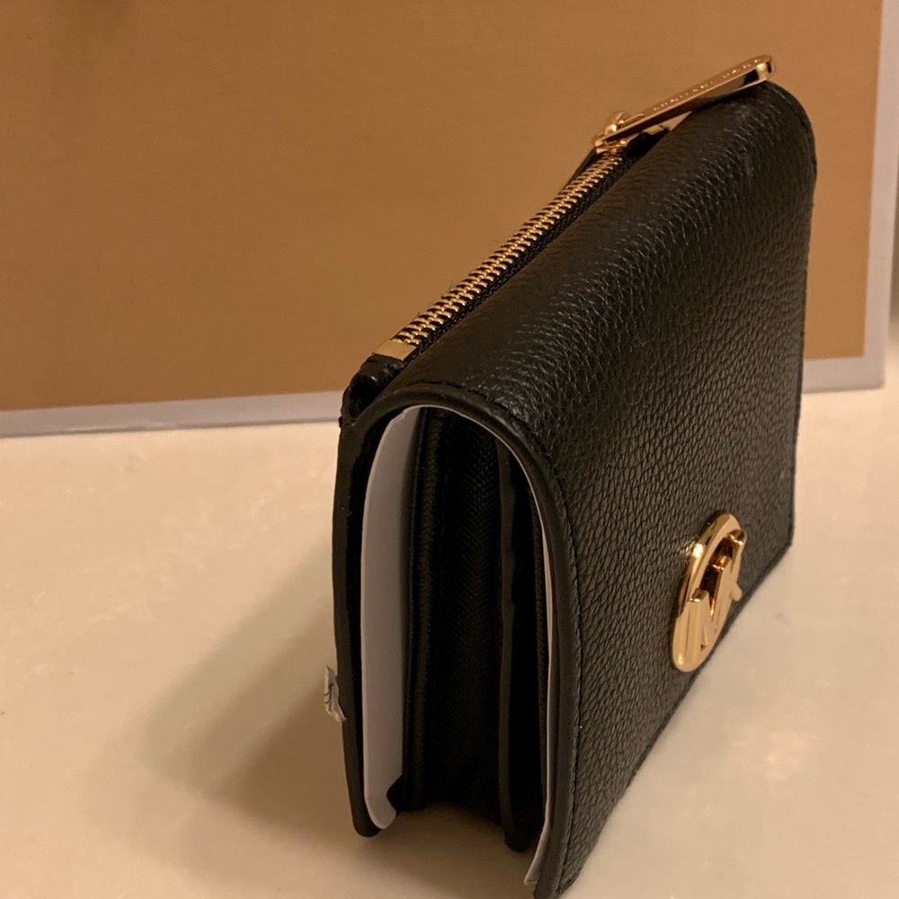 Michael kors Fulton bifold mini wallet black - Picture 2 of 6